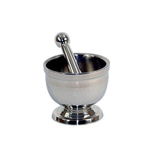 Load image into Gallery viewer, Stainless Steel Shiny Hammered Mortar and Pestle
