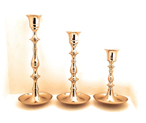Traditional Candle Holder Set of 3